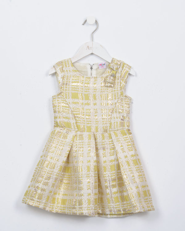 Picture of ND7061 GIRLS DRESS WITH BOW